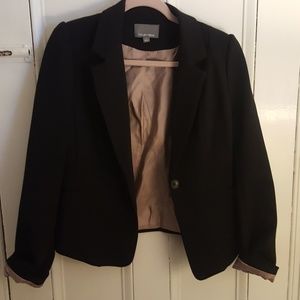 Black casual blazer Tinley Road